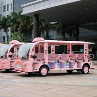 XCEGO Nouveau Bus Électrique Urbain Classique Coral Baby, Autonomie 150 km, 6 Mètres, 17 Places, Châssis en Acier, Couleur Personnalisable