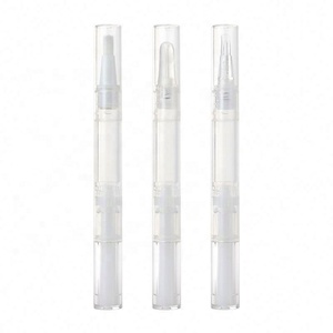 Empty Cuticle Oil Pen Brush Tip Applicator Lip <b>Gloss</b> 2ml 3ml Twist Cosmetic <b>Clear</b> Empty Nail Polish Cuticle Oil Pen - Product Image 2