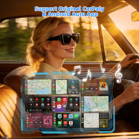 Adaptateur sans fil CarPlay et Android Auto 2 en 1 OEM du fabricant, boîtier métallique, convertit le filaire en sans fil, dongle USB, plug and play
