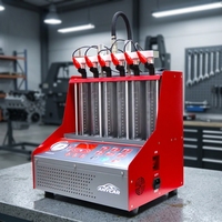 Nettoyeur et testeur d'injecteurs de carburant IMT-600N 200W avec drainage électronique et mode multi-test