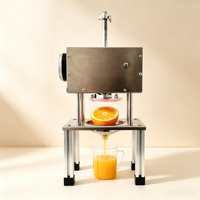 Commerciële eenvoudige koudgeperste calamansi-limoen-sinaasappel-citruspersmachine, fruitsapmachine voor juicebars