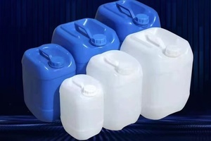 Seau en plastique de qualité <span class=keywords><strong>alimentaire</strong></span> HDPE 20L recyclable rond <span class=keywords><strong>jerrican</strong></span> pour l'eau chimique liquide emballage forme carrée baril design - Product Image 4