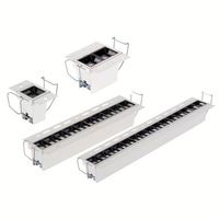 China Supplier Deep Led Cob Meisun Lighting Commercial Aluminum Frameless Ceiling Recessed Downlight Trimless Linear Living Room