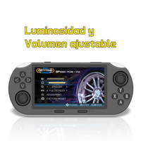 Console de jeu vidéo portable rétro 64 bits, système Linux, écran IPS 4,5 pouces 854x480, 2 Go de RAM, 3000 mAh, lecteur de jeux portable de poche