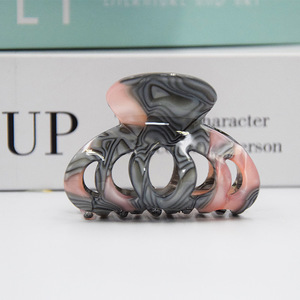 Pince à cheveux coréenne en acrylique faite à la main pour <span class=keywords><strong>femme</strong></span>, accessoire pour <span class=keywords><strong>frange</strong></span>, design lanterne 5 cm, pour cheveux rebelles - Product Image 6
