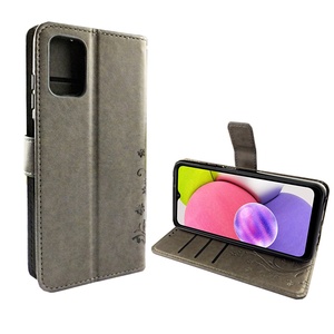 Funda de Cuero para Teléfono Móvil con Diseño en Relieve, Texturizada, Antigolpes, con Ranuras para Tarjetas, Tipo Cartera, para A04 A03 Core Oppo A53 - Product Image 6