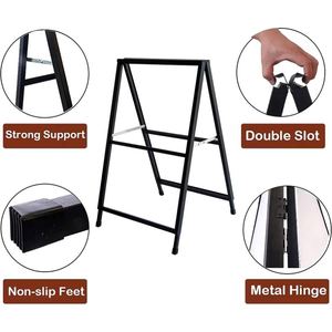 ขาตั้งป้ายโลหะรุ่น HS-AF แบบ A-Frame พร้อมการพิมพ์ที่เป็นมิตรต่อสิ่งแวดล้อม สำหรับการส่งเสริมธุรกิจและการใช้งานกลางแจ้ง - Product Image 2