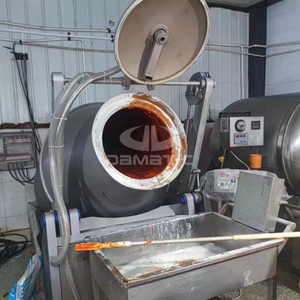 Damatic Commercial 700-2000 KG Capacité sous vide Poisson Boeuf Mouton Crevette Viande Tumbler Marinator Poulet Machine - Product Image 5