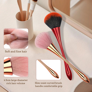 Brosse de nettoyage professionnelle en nylon souple à long manche pour nail art, brosse multi-usages pour éliminer la poussière et le maquillage, idéale pour les salons de manucure - Product Image 6