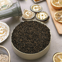 Decafeïneerde rijpe Pu Erh thee, losse blaadjes Yunnan, voor warme bereiding en theezakjes, groothandel, voedselkwaliteit, bulk levering