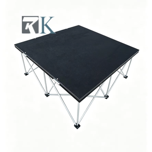 Escenario móvil de aluminio de instalación rápida con soporte de aluminio para bodas, actuaciones, exposiciones y eventos musicales - Product Image 1