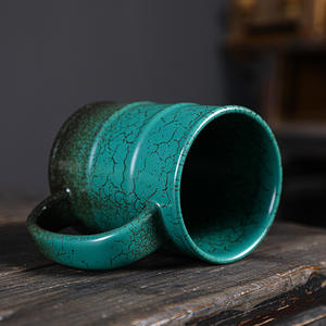 Four à Offre Spéciale grande capacité tasses à eau essence pétrolière 55 gallons tambour à huile tasses à café en forme de baril d'huile tasse à bière en céramique - Product Image 4