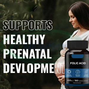 Cápsulas de Ácido Fólico VitaSpring, Suplemento de Grado Alimenticio para Mujeres Embarazadas, Halal, 400 mg de Vitamina <span class=keywords><strong>B9</strong></span>, Cápsulas de Ácido Fólico - Product Image 2