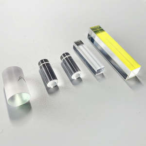 เลนส์แท่งแก้วใยแก้วนำแสงทรงสี่เหลี่ยมทรงกลม K9สำหรับระบบการถ่ายภาพ - Product Image 3