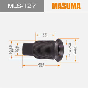 MLS-127 MASUMA Bu Lông Điều Chỉnh Thông Dụng Mới Cho FUSO (Xe Tải MITSUBISHI) CANTER Đai Ốc Bánh Xe MC806006 FE85D.4M50.<span class=keywords><strong>COM</strong></span>.RAIL.RUS - Product Image 2