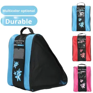 <span class=keywords><strong>Patines</strong></span> de hielo <span class=keywords><strong>para</strong></span> niños y adultos, <span class=keywords><strong>bolsa</strong></span> de almacenamiento de hombro engrosada de tres capas con estampado floral, juego completo, modelo F7P44sFX - Product Image 3