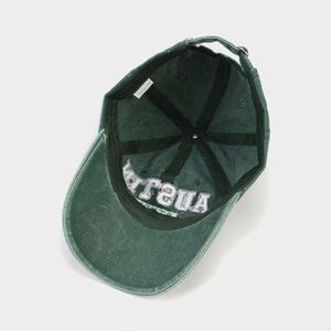 Casquette de baseball vintage pour homme, 6 panneaux, logo brodé 3D, effet délavé, casquette de sport - Product Image 3