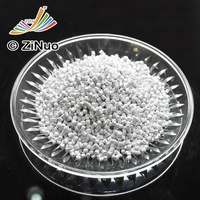 Masterbatch blanc haute opacité 65% TiO2, bonne dispersion pour film soufflé PE PP et extrusion de sacs plastiques par injection