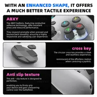 Control de Juego Inalámbrico G6 para PC, Joystick con Sensor Hall, Compatible con BT, Gamepads para Consola de Juegos IOS/Android/Switch