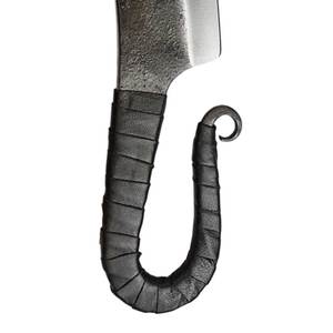 Cuchillo Hecho a Mano Estilo Medieval de Pak Enterprises, Hoja de Acero Resistente, Mango de Madera, Cuchillo Tradicional Medieval - Product Image 6
