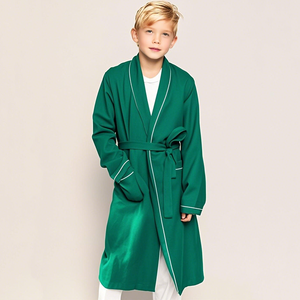 Vente en gros de vêtements en bambou biologique personnalisés en usine pyjamas pour enfants et chemise de nuit décontractée à impression réactive pour vêtements de nuit pour garçons - Product Image 1