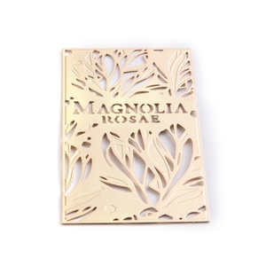 Promotional Gifts Hollow Square <b>Bookmark</b> Private Custom Logo Metal <b>Bookmark</b> - Product Image 1