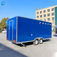 Remorque de restauration professionnelle Chammp avec cuisine complète pour la vente ambulante, usage commercial, logistique professionnelle haute performance