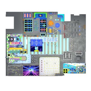 Le <span class=keywords><strong>parc</strong></span> d'attractions intérieur POKIDDO de 8000 m² offre un centre de jeux commercial complet avec un <span class=keywords><strong>plan</strong></span> d'affaires approfondi - Product Image 3