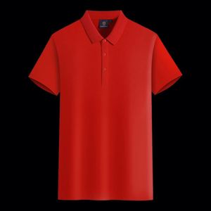 Design New Styles Short Sleeve Solid Color Men Polo T-<b>shirt</b> High Quality Custom Logo 100% Cotton Knit Polo <b>Shirt</b> for Men - Product Image 3