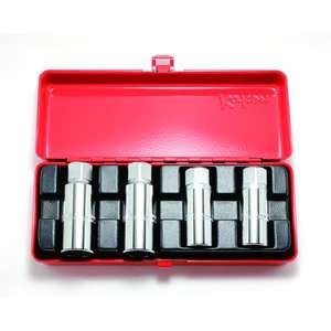 KOKEN - 4211M 1/2'' <b>Screw</b> and stud puller <b>set</b> in case (4 pcs.) - EAN 4991644214433 PULLERS STUD <b>EXTRACTORS</b> - Product Image 1