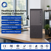 Ordinateur de bureau professionnel OEM ODM d'usine, Intel Core I3-9100 I5-9500 AMD Ryzen 3 3200G Ryzen 5 5500, PC de bureau