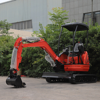 Mini-excavatrice sur chenilles de 2,5 tonnes à moteur EPA, petite pelle hydraulique compacte pour la construction et l'agriculture – Meilleures ventes