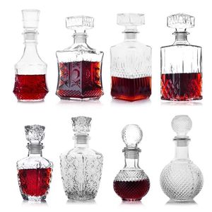 Botella de Vidrio Cuadrada Transparente de 710 ml para Vino, <span class=keywords><strong>Vodka</strong></span>, Whisky, Sake, con Tapón de Corcho y Estampado en Caliente, para Vino y Jugos - Product Image 2