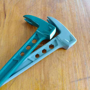 Extracteur <span class=keywords><strong>d</strong></span>'ongles à double extrémité de 10 "Construction de barre de levier de patte de chat, avec usine de surface verte enduite par pulvérisation de marteau-Approvisionnement direct - Product Image 5