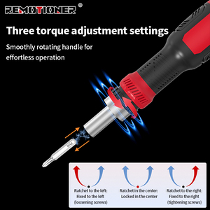 Destornillador Ajustable con Mecanismo de Trinquete, 13 en 1, Multibits, Juego de Destornilladores Todo en Uno - Product Image 4