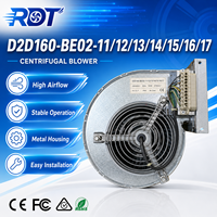 Original D2D160-BE02-15 AC 230V/400V 700W Doppel-Einlass-Radialventilator für Anwendung in Frequenzumrichter & Steuerschrank