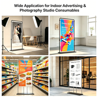 Support PP auto-adhésif 160 g/m² à surface mate lisse pour impression à l'encre à colorants, publicité intérieure et graphiques d'affichage