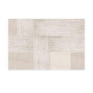 Alfombra de Lujo Abstracta Rectangular, Gruesa, Imitación de Cachemira, para Sala de Estar, Color Crema Francés, H-371 - Product Image 3