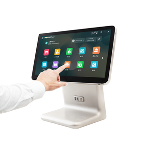 Tất cả trong một máy POS màn hình cảm ứng 15.6 ''cửa hàng bán lẻ nhà hàng tiền mặt đăng ký 8G + 128G <span class=keywords><strong>Windows</strong></span> POS Hệ thống thiết bị đầu cuối - Product Image 3