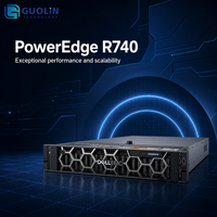 Serveur d'entreprise Dell PowerEdge R740 R740XD 2U en rack, d'occasion, en stock pour les charges de travail de virtualisation en centre de données