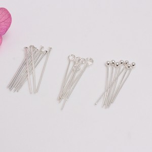 Agujas para Abalorios Chapadas en Oro de 18K, 0.5mm 0.8mm, Forma de T, Cabeza de Bola, Figura Ocho, para Hacer Pulseras, Componentes de Joyería DIY - Product Image 3