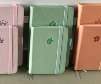 Agenda 2026 A6 A7 en anglais, planificateur holographique laser 2025, carnet de notes portable de poche, mini carnet de notes