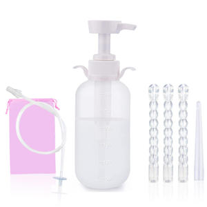 Dispositivo <span class=keywords><strong>de</strong></span> Enema <span class=keywords><strong>de</strong></span> Presión <span class=keywords><strong>de</strong></span> Gran Capacidad <span class=keywords><strong>de</strong></span> 600 ml, Lavador Anal, Lavador Privado Femenino, Lavador Anal Masculino - Product Image 3