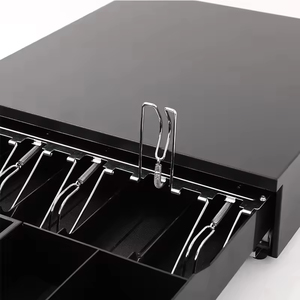 Cassetto Portadenaro POS Automatico con Cinque Scomparti in ABS, 12V, Dimensioni 370x335x80mm per Uso Ufficio - Product Image 4