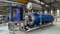 Autoclave de stérilisation Wogoal 1500*6000mm pour la transformation alimentaire, idéal pour les conserves, les bocaux en verre et les bouteilles en PP