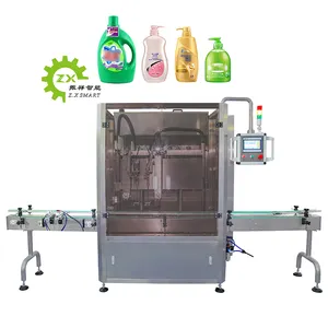  ZXSMART Doppelkopf Automatic Lotion Soap Shampoo Flasche Flüssig waschmittel Capping Filling Machine