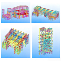 Almacén Industrial Prefabricado de Acero con Estructura de Ingeniería Moderna y Soldadura Prefabricada