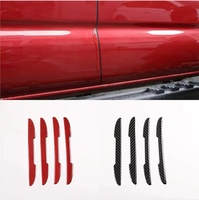 ApexRide Bandes de protection de porte en fibre de carbone de haute qualité pour TOYOTA TACOMA 2016-2023 Bande de protection de porte de voiture