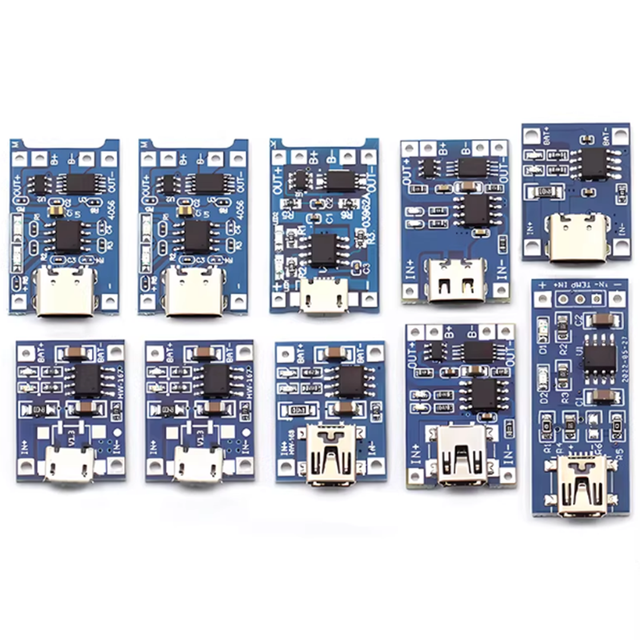 18650 TP4056 5V 1A Li-ion Battery Charger Module 3.7V 3.6V 4.2V Li-ion Battery Charging Overcharge Protection Board