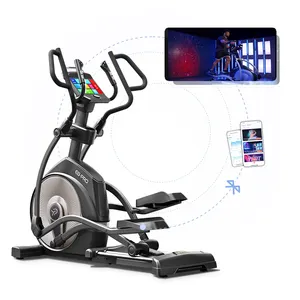 YPOO nouvel équipement de Fitness de gymnastique commerciale Cross Trainer Machine elliptique E8 avec vélo d'entraînement elliptique YPOOFIT APP